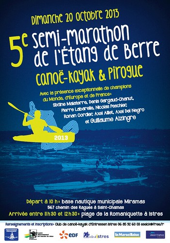 Semi-marathon Berre 2012 kayak