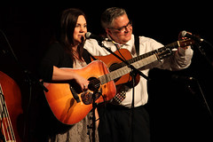 Kenny & Amanda Smith at 2013 Wintergrass Festival © Bellevue.com