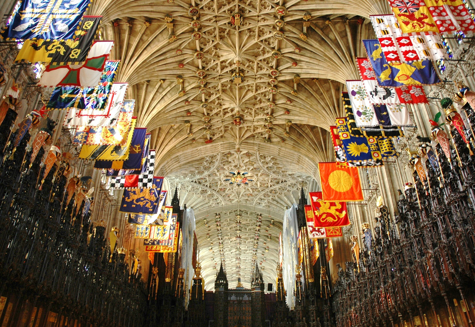 The Choir of St George's Chapel, Windsor Castle. Credit Josep Renalias