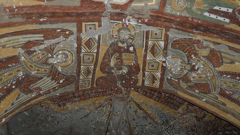 Interior de la Iglesia de la Serpiente, en el Valle de Ihlara.