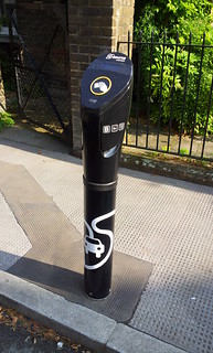 Electric car charging point Southwark