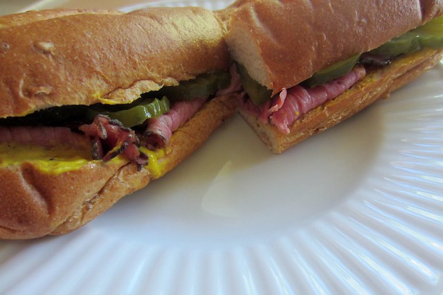 sandwich #13: classic pastrami sandwich