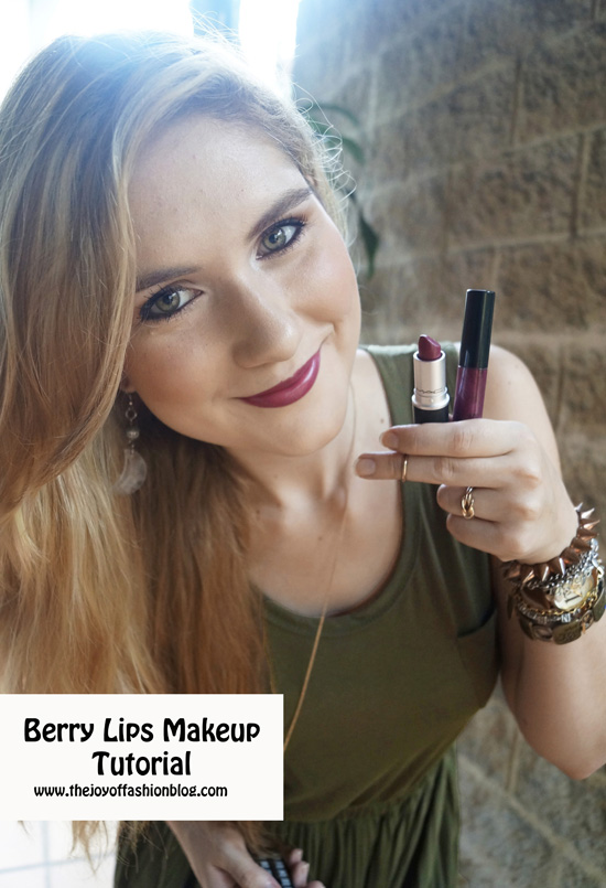 Berry Lips Fall Makeup Tutorial