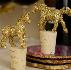 Glittery Wine Stoppers