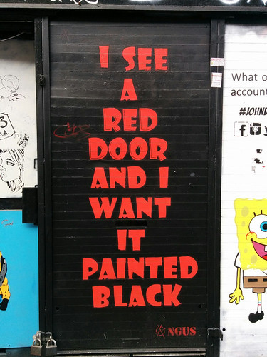 I want it painted black