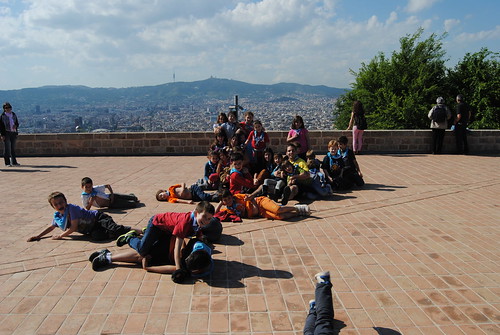 Natzarets al Castell de Montjuïc