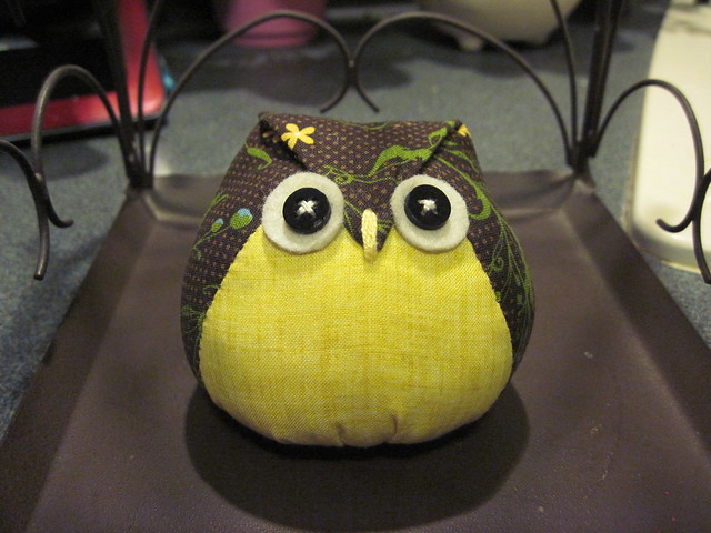 Stuffed Owl~Handmade