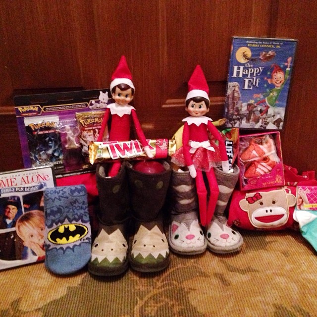 Did you put out your shoes/boots for St. Nick tonight? He brought lots of goodies for Nathan and Autumn. This is always when they get their Christmas PJ's and socks, new Christmas movies for our collection and other small gifts. Did you know Home Alone is
