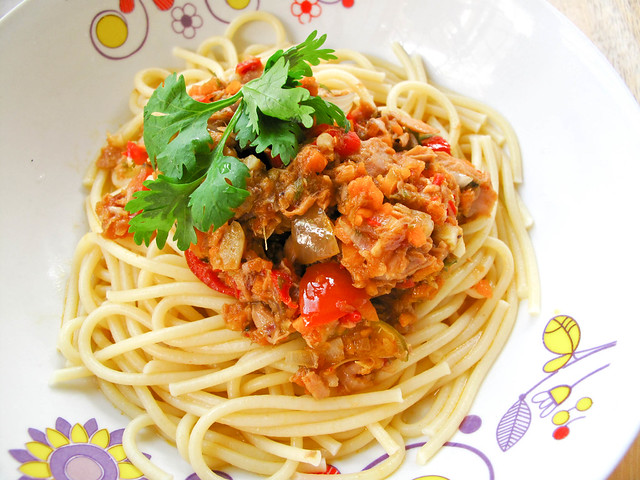 IMG_1369 Chilli tuna spaghetti