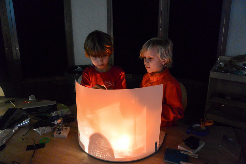 Light Play in the Tinkering Studio