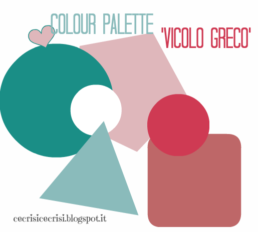  freebies, labels, colour palette 'vicolo greco'