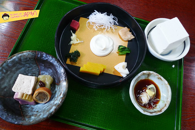 SASANOYUKI - tofu restaurant - appetizers
