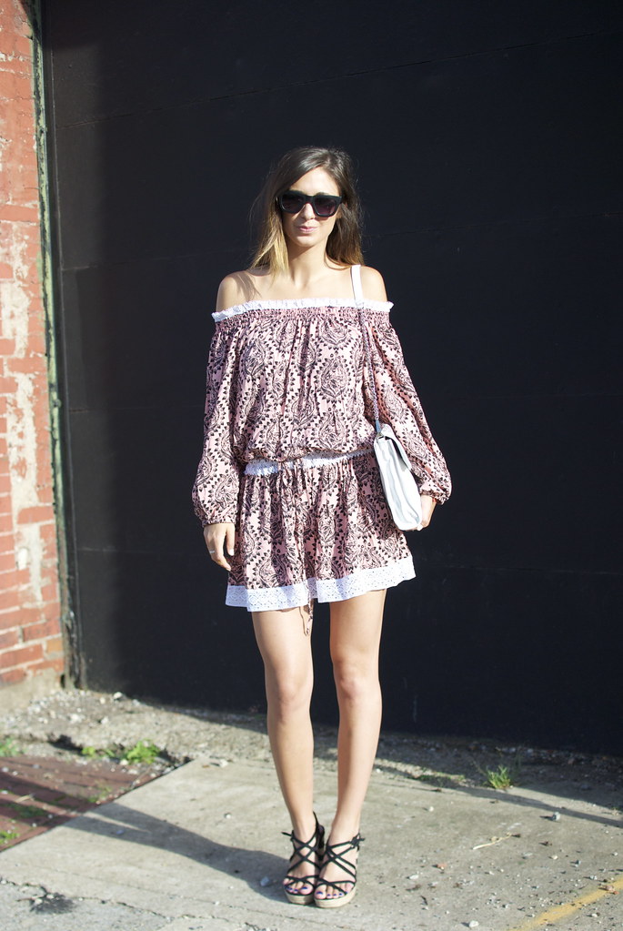 off the shoulders dress, free people dresses