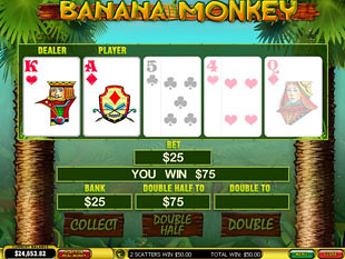 free Banana Monkey gamble feature