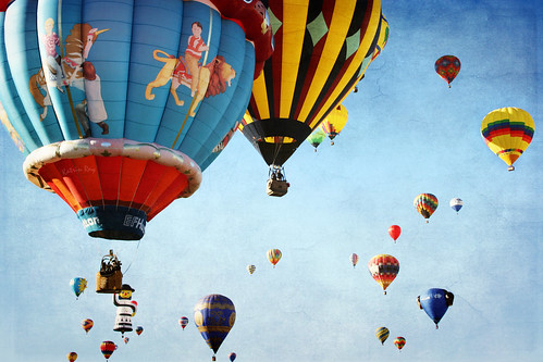 Carousel Fun in The Skies. Albuquerque Balloon Fiesta