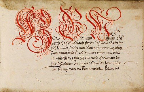 007-Kalligraphische Schriftvorlagen- 1626-1634- Johann Hering- Staatsbibliothek Bamberg