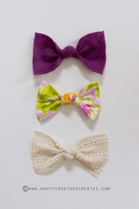 Easy Knotted Bows DIY