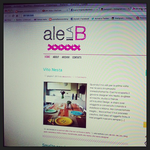I love her  website:) Amo il suo sito:) @ale_la_b