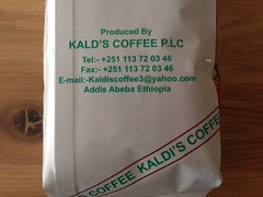 Coffee from Ethiopia!