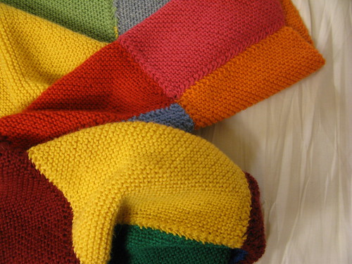 Colourful blanket