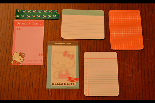 Hello Kitty Cards - back