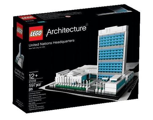 LEGO 2013 Architecture 21018 United Nations Headquarters