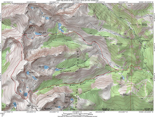 High Lonesome Loop TOPO Map