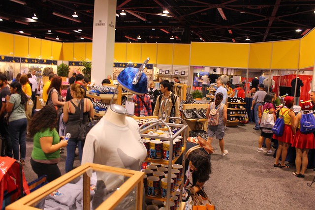 2013 D23 Expo convention show floor