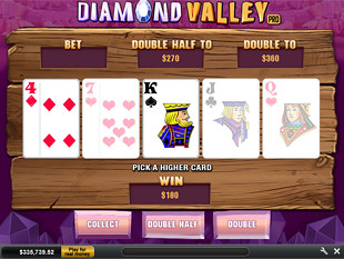 free Diamond Valley Pro gamble feature