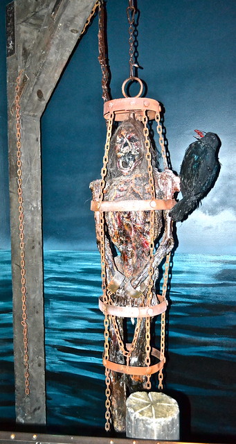 torture exhibits of pirates at the st augustine pirates museum