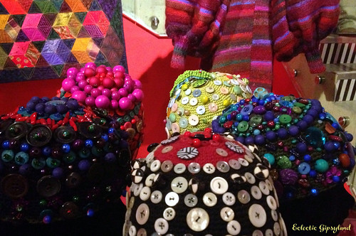 Kaffe Fassett crochet beads & buttons