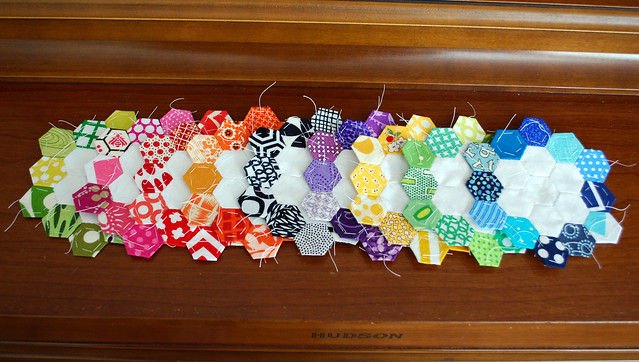Hexies in a Row