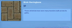 Brick Herringbone