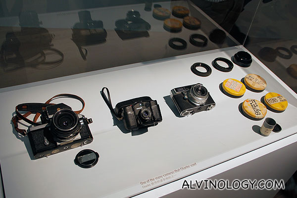 Cameras belonging to the Eames 