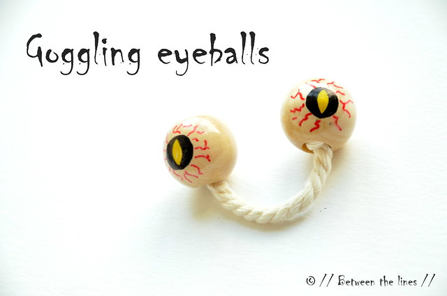 Halloween DIY :: googling eyeballs