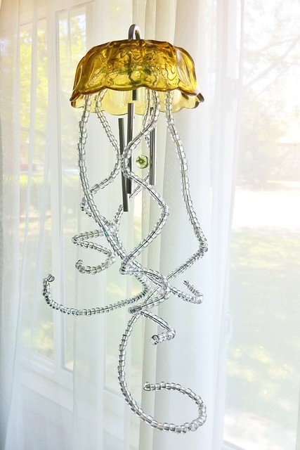 Leviathan inspired huxley/jellyfish wind chime