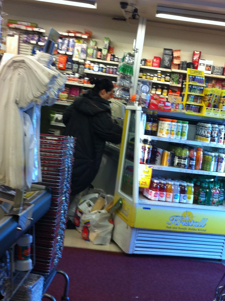 Bjork in the local supermarket is she? 3