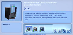 The Gaffer Hot Drink Machine by Corebital Designs