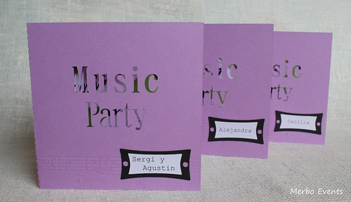 Invitacion Music Party Merbo Events