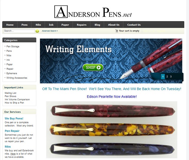 Anderson Pens Homepage