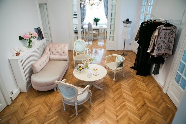 Andrea Marcuta's french modern designer salon