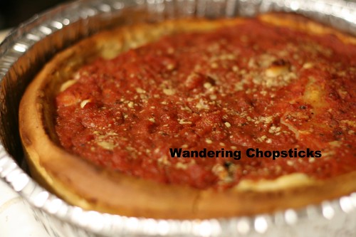 Giordano's Stuffed Spinach Pizza from Gourmet Pigs 1