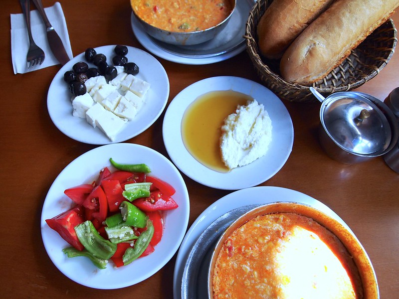 Turkish Breakfast - Istanbul, Turkey
