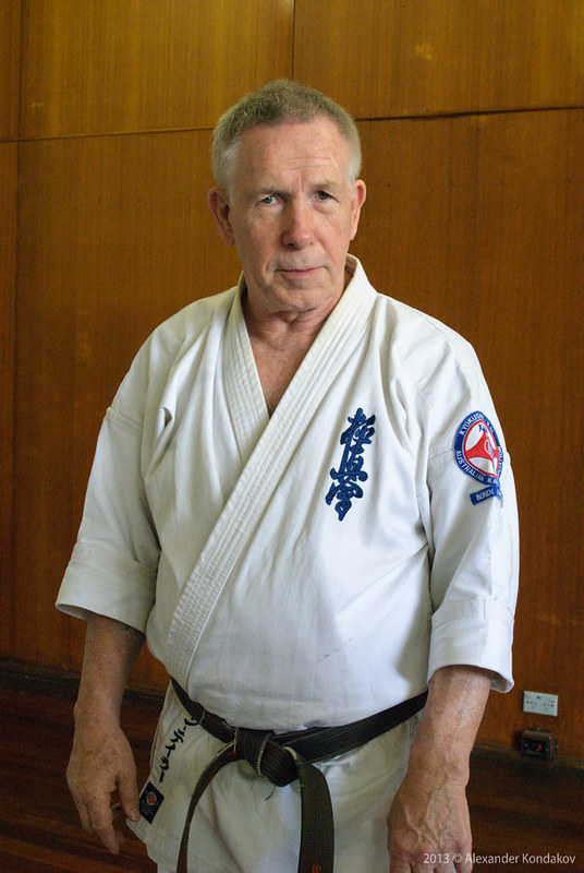Kyokushin Karate Hanshi  John Taylor