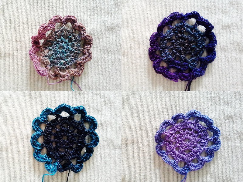 japanese crochet flower shawl