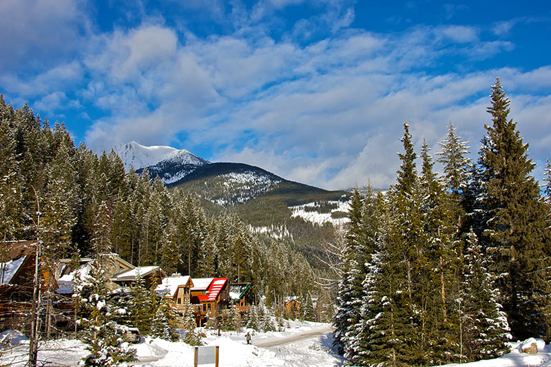 Panorama Mountain Ski Resort, Purcell Mountains, East Kootenays, British Columbia, Canada.