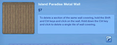 Island Paradise Metal Wall 2