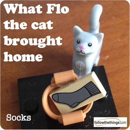 Flo the Cat: socks