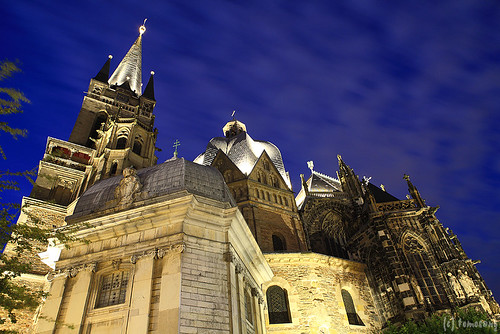 Aachen Cathedral at Night