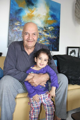 Mr Prem Chopra With The Youngest Street Photographer Of Bandra by firoze shakir photographerno1